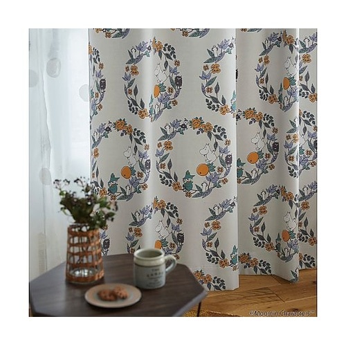 MOOMIN 遮光カーテン フルーツガー