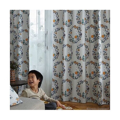 MOOMIN 遮光カーテン フルーツガー