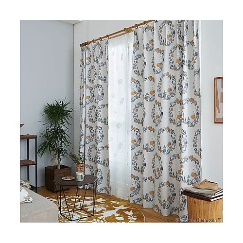 MOOMIN 遮光カーテン フルーツガー