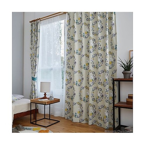 MOOMIN 遮光カーテン フルーツガー