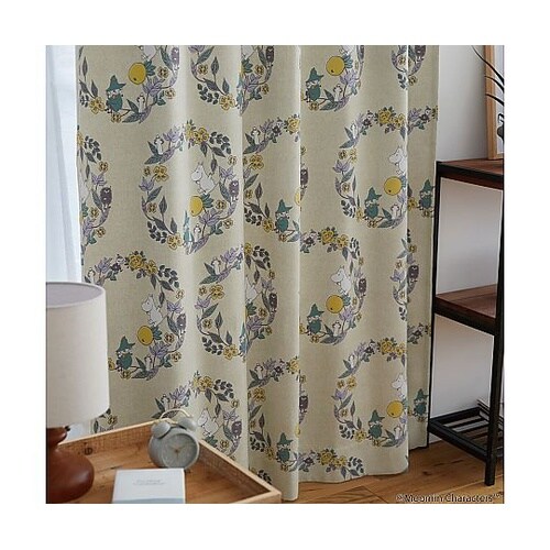 MOOMIN 遮光カーテン フルーツガー