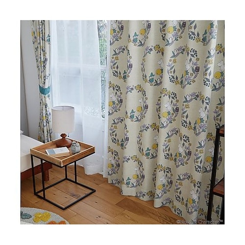 MOOMIN 遮光カーテン フルーツガー