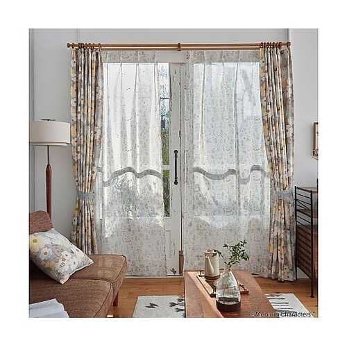 MOOMIN レースカーテン ファンタイ