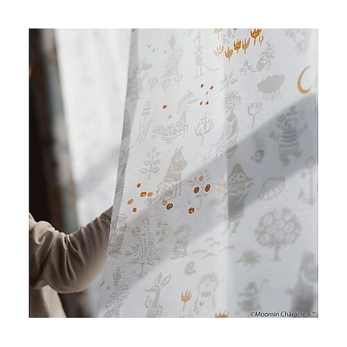 MOOMIN レースカーテン ファンタイ
