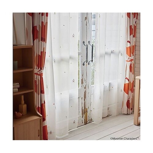 MOOMIN レースカーテン リンゴガブ