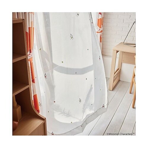 MOOMIN レースカーテン リンゴガブ