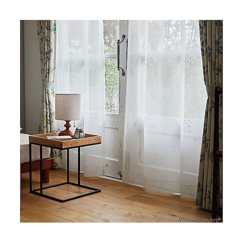 MOOMIN レースカーテン ニョロニョ