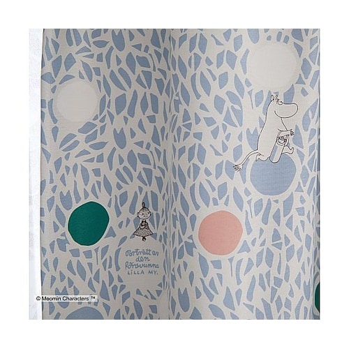 MOOMIN 遮光カーテン カラーサーク