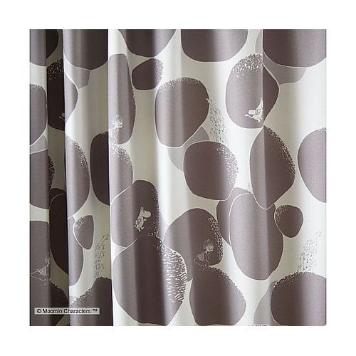 MOOMIN 遮光カーテン ロックパター
