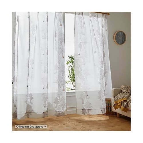 MOOMIN レースカーテン プート 1