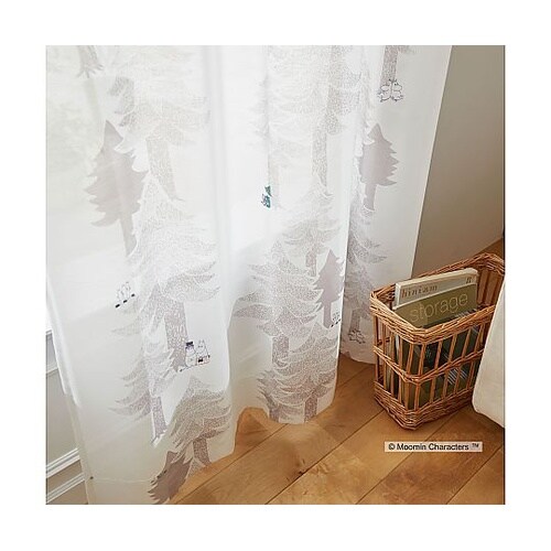 MOOMIN レースカーテン プート 1