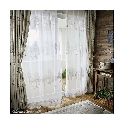 MOOMIN レースカーテン プートボー