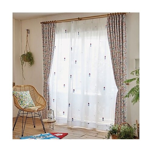 MOOMIN レースカーテン ムーミンハ