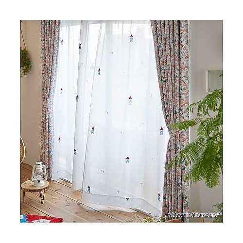 MOOMIN レースカーテン ムーミンハ