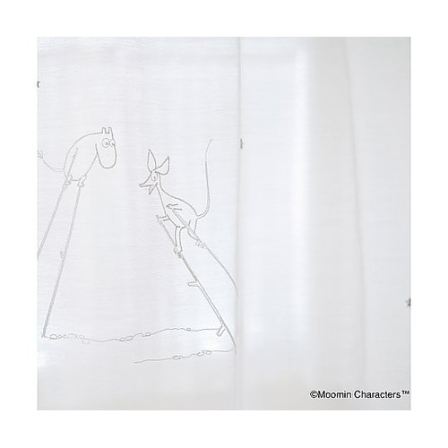 MOOMIN レースカーテン タケウマボ