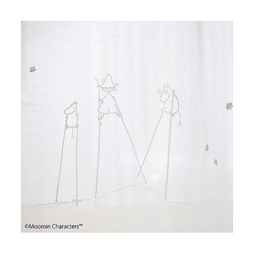 MOOMIN レースカーテン タケウマボ