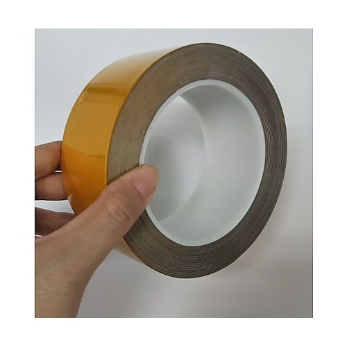 再帰反射ラインテープ 黄 50mm×22