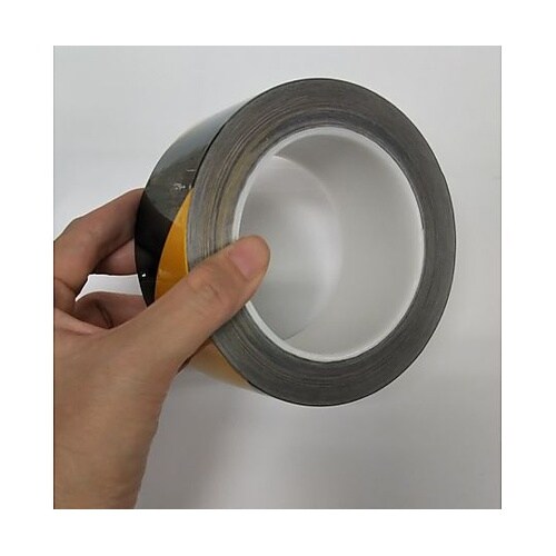 再帰反射ラインテープ 黄/黒 50mm×