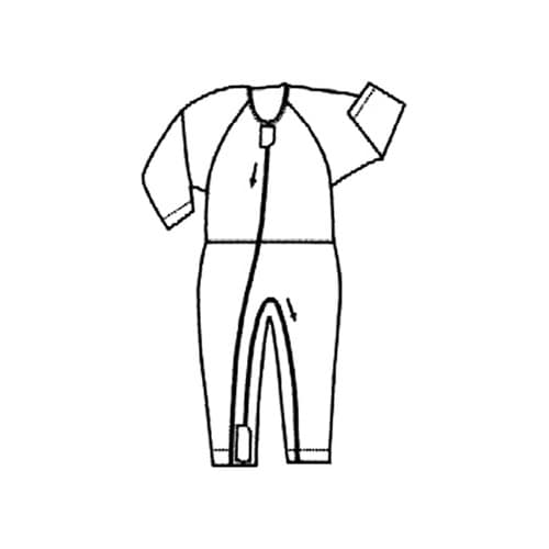 マンラク1型ねまき グリーン LL MR