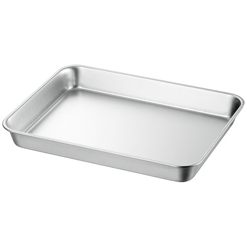 ステン浅型角バット ツヤ消