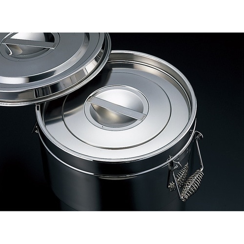 ステン目盛付二重食缶