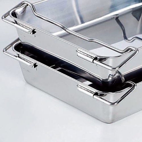 #33034 ステン運搬バット4枚取