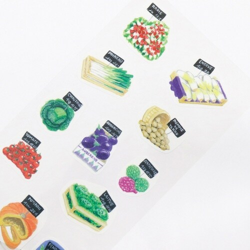 パリの市場八百屋さん