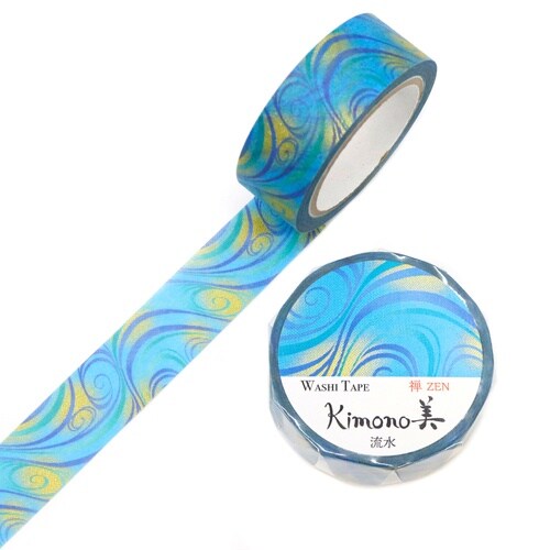 GR−3069 kimono美 流水