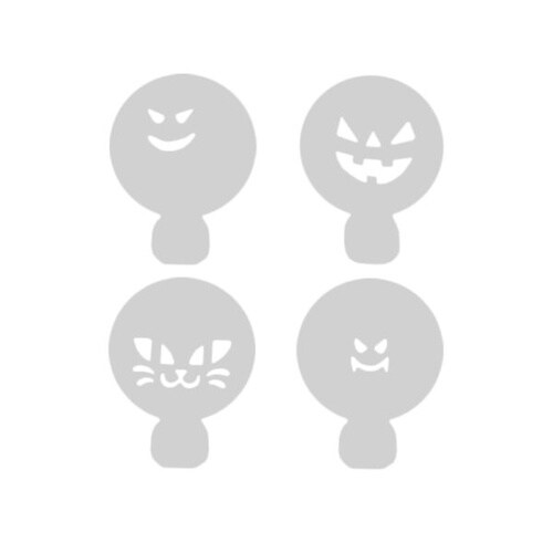 #1978 ハロウィンミニステンシルセット