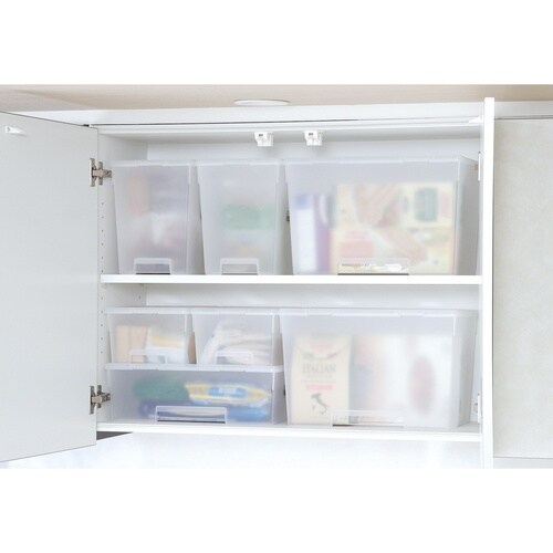 システムボックス(スリム深型)クリア