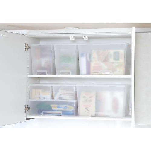 システムボックス(ワイド深型)クリア