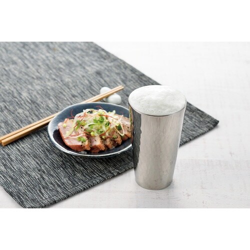 チタン二重タンブラー240ml ミラー