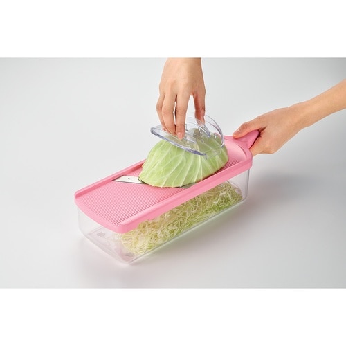 ワイドキャベツスライサー&受け容器