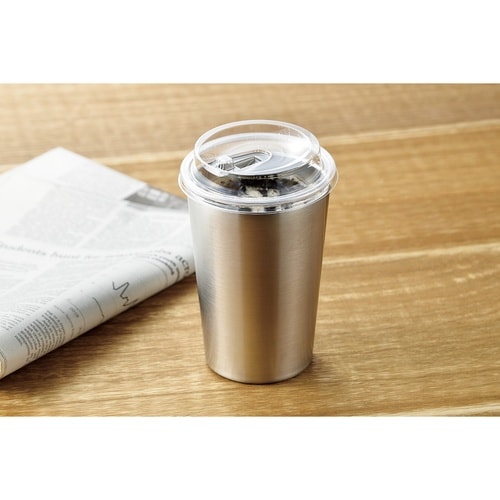 ステンレス二重タンブラー450ml
