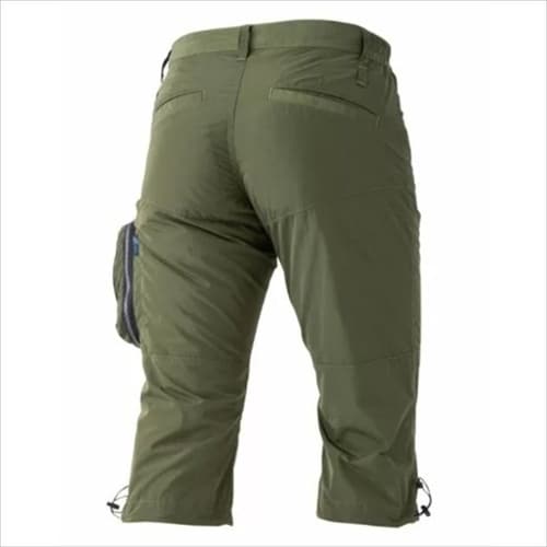 ハーフパンツ ドット オリーブ M