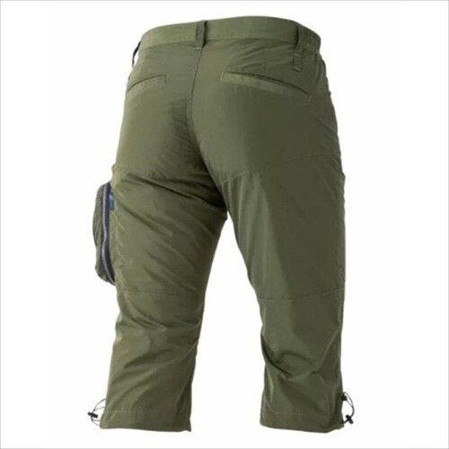 ハーフパンツ ドット オリーブ L