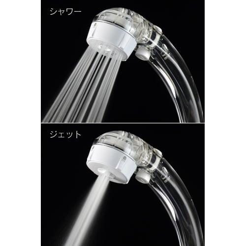 GA−FC028 クリアシャワーヘッド