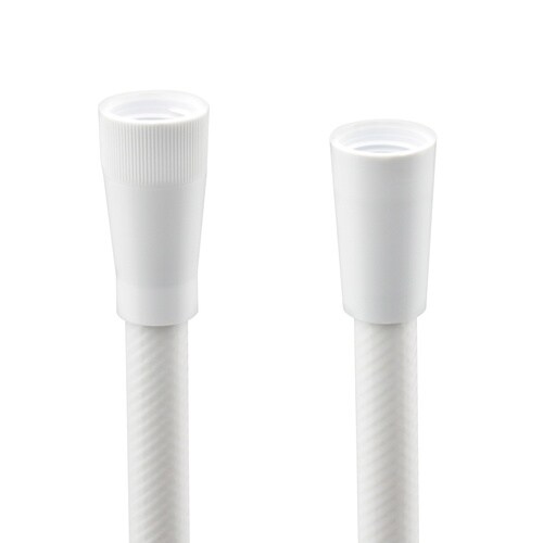 フックフィットシャワーホース2.2m 白