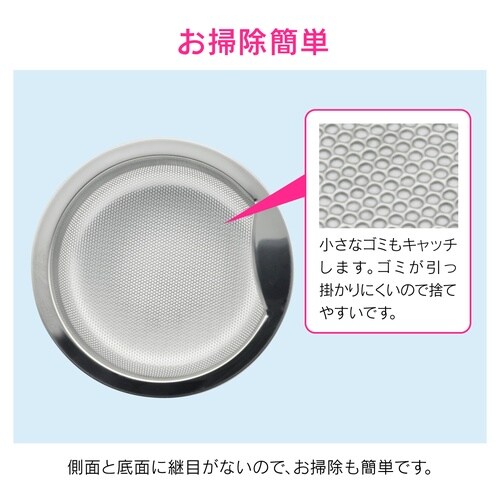 流し浅型ゴミカゴプレートセット