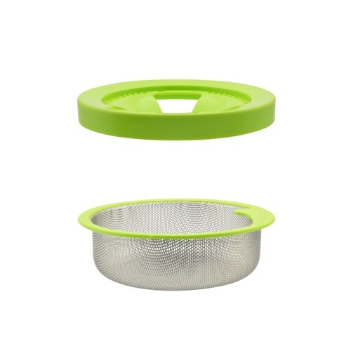 ゴミカゴプレートセット グリーン