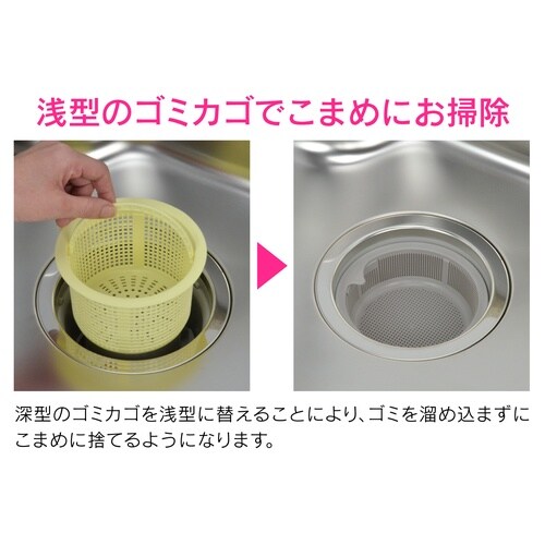 流用浅型ゴミカゴ 3個