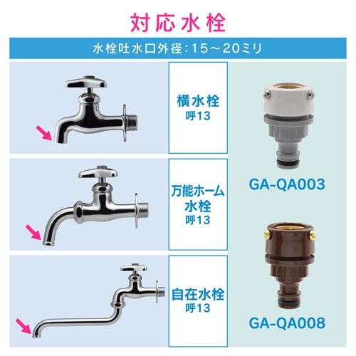 カクダイ GA−QA003 万能口金
