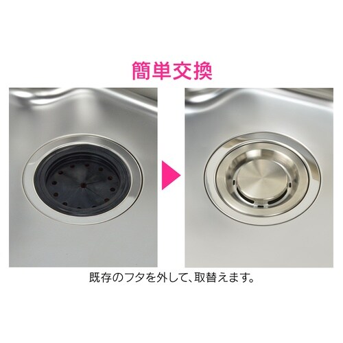 流し用排水プレート ステンレス