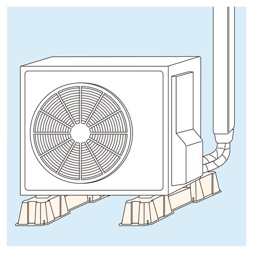 エアコン室外機用置台 2個