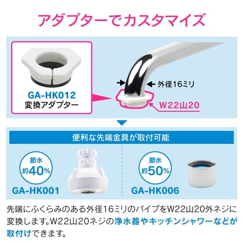 変換アダプター浄水器用ネジ