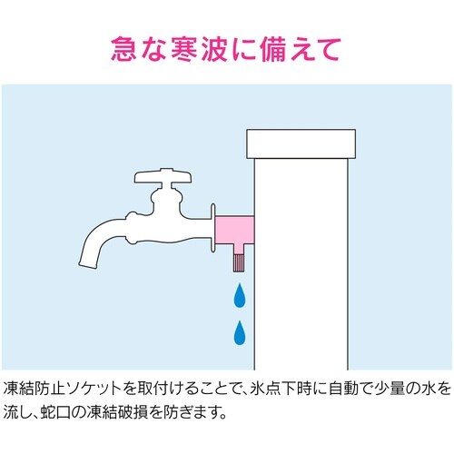 GA−KE024 凍結防止ソケット