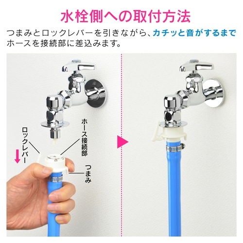 二槽式洗濯機ホースセット3.0m