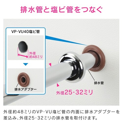 GA−MG040 排水アダプター