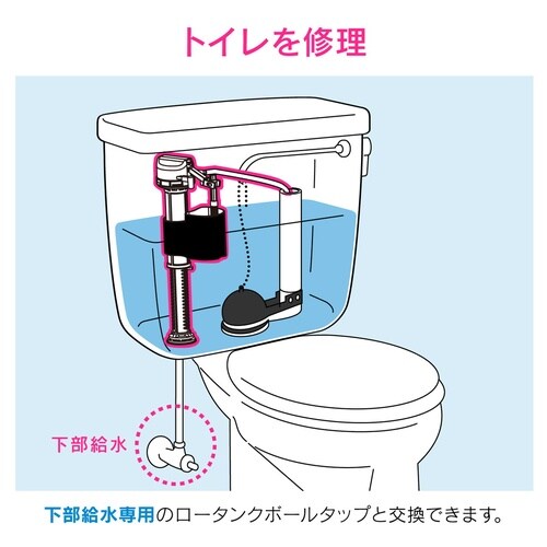 ボールタップ 下給水用