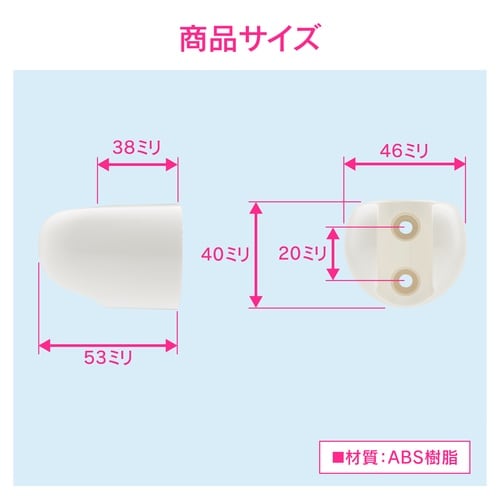シャワーフック ビス止め式